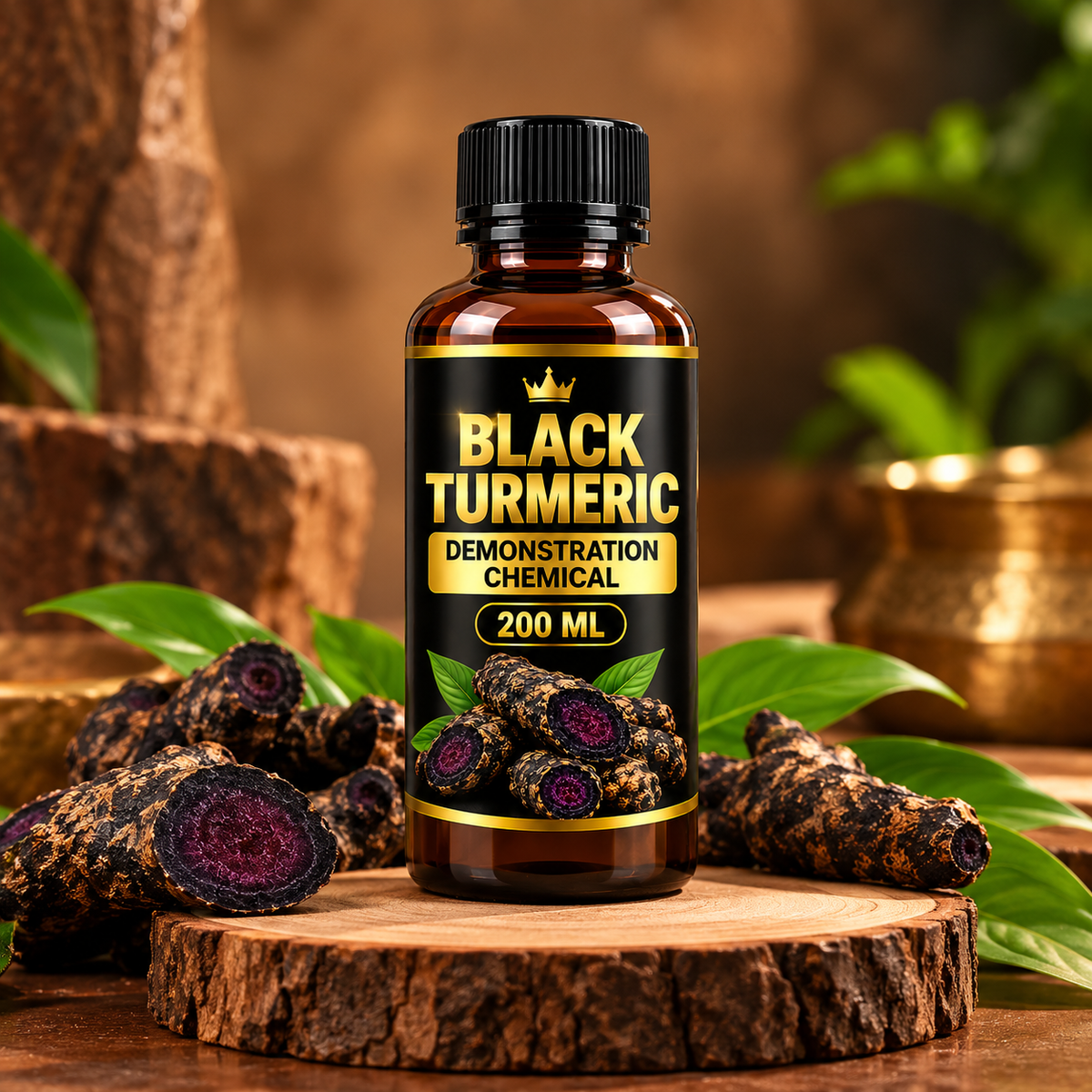 Black Turmeric Chemical Pack Size: 200 ml