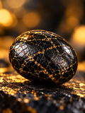 Vajra Kavach Stone – Premium Black Gold Stone
